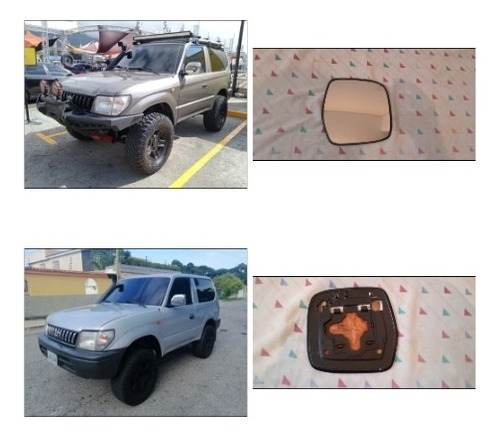 Espejo Lateral Derecha Toyota Prado Meru 98 2000 2001 2002 