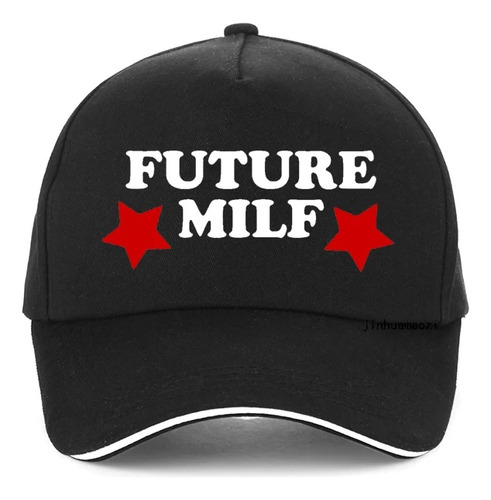 Gorra De Béisbol Neutral Ajustable Con Estampado Future Milf