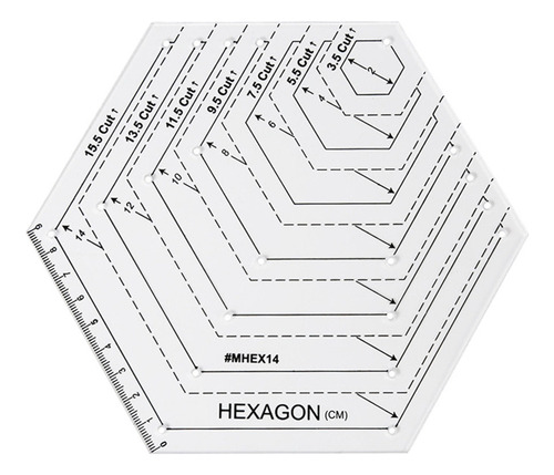New Plantilla De Corte Z Patchwork, Regla De Corte