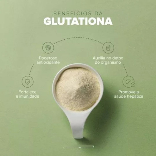 Suplemento Glutationa 60cap Sunfod Impor Acido Alfa Lipoico Sem Sabor