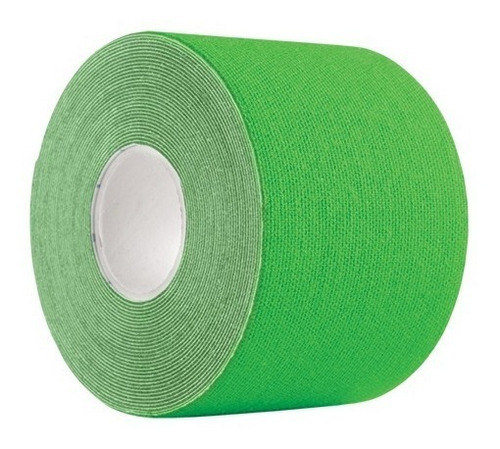 Cintas Kinesiologicas Vendaje Neuromuscular Kinesio Tape Color Verde limón