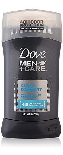 Dove Desodorante De 3 Onzas Para Hombre Clean Comfort 1/4 Hi