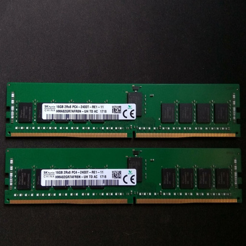 Imagem 2 de 3 de Memória 16gb Ddr4 Ecc P/ Hp Proliant Xl450 Gen9...