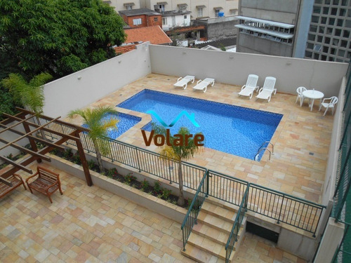 Imagem 8 de 9 de Apartamento Para Locação Com Sacada Gourmet. Piso Laminado, Gabinetes Nos Banheiros. Com Varanda Gourmet! - 2886 - 70432262