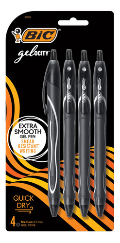 Bic Cristal Xtra Smooth, Pluma Con Bol&iacute;grafo Mediano