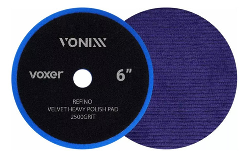 Boina Veludo Voxer Azul Refino 6 2500grit Vonixx