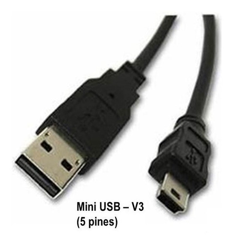 Paquete De 100 Cables Mini Usb V3 Celular Mp3 Mp4 Bocina Psp