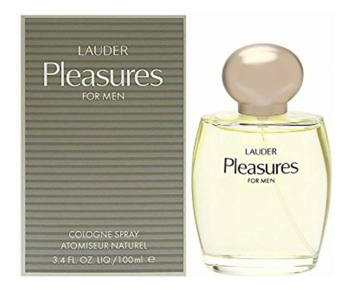 Pleasures By Estee Lauder For Men. Cologne Spray 3.4 Ounces