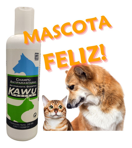 ChampĂș Antiparasitario Kawu 240ml Promo 3x2