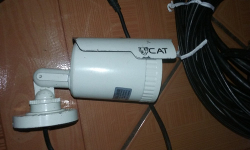 Cámara Infrarroja C C T V Cat De Vigilancia Con Cables