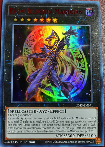 Ebon Illusion Magician - Yugioh