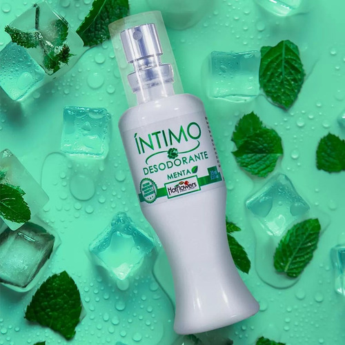 Desodorante Íntimo Feminino E Masculino Algodão E Menta Kit