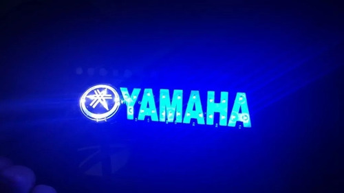 Calcomania Con Luz Led  Moto Yamaha Diseño Exclusivo Lujo
