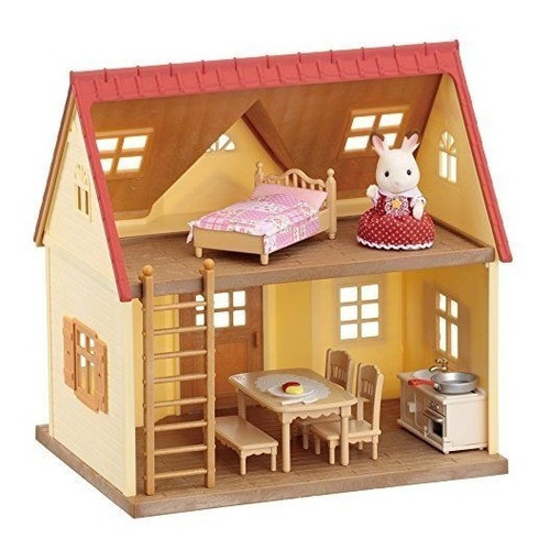 Sylvanian Families Casa De Campo Con Conejo Y Accesorios. Ar