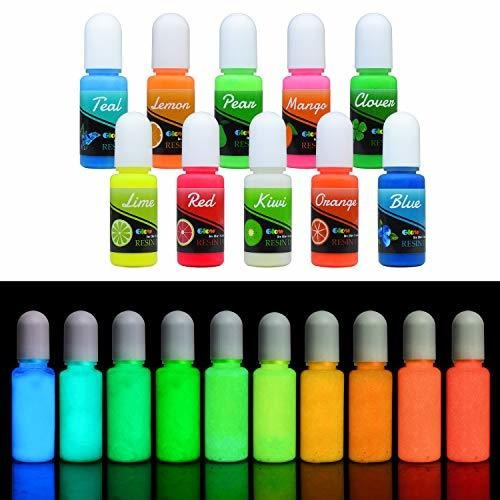 Epoxy Uv Resin Color Pigment - Glow In The Dark Liquid Lumin