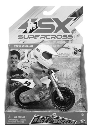 Brinquedo Motocross Supercross Empina Kevin Windham 2642