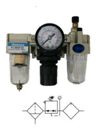 Filtro+ Regulador+ Lubricador Serie Ac2000-02  1/4 