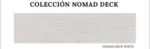 Arg Porcelanato Tipo Madera Nomad Deck White 22.5x90 