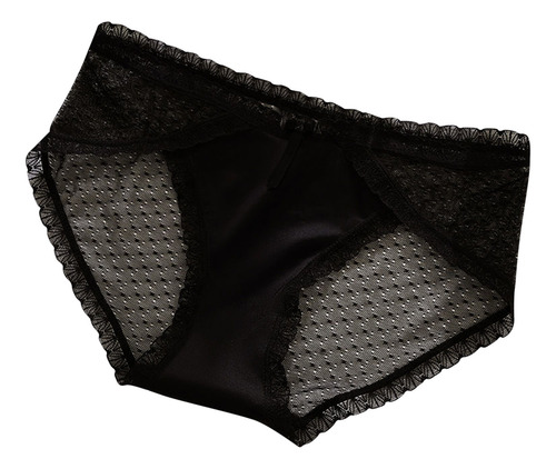 Ropa Interior De Encaje Para Mujer, Seda Helada, Transpirabl