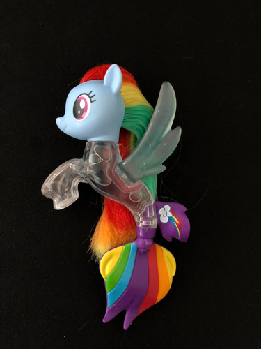 Rainbow Dash Agua Pony De Mar Sirena My Little Pony (Usado)