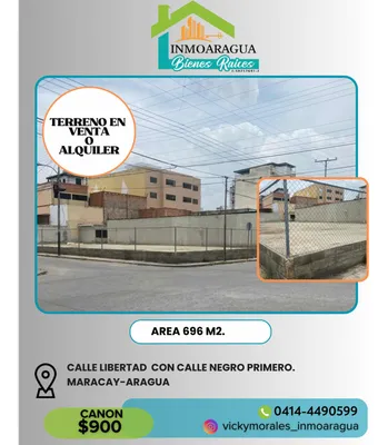Terreno en alquiler