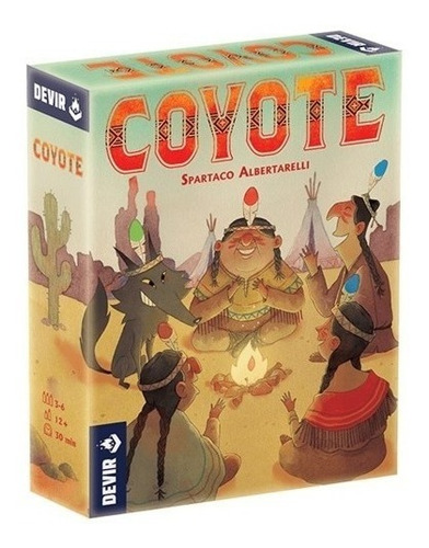 Coyote - Jogo de tabuleiro em espanhol - Devir