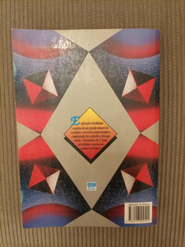 Livro Matemática Ensino Médio Vol. Único Professor Ano 1997 (Usado)