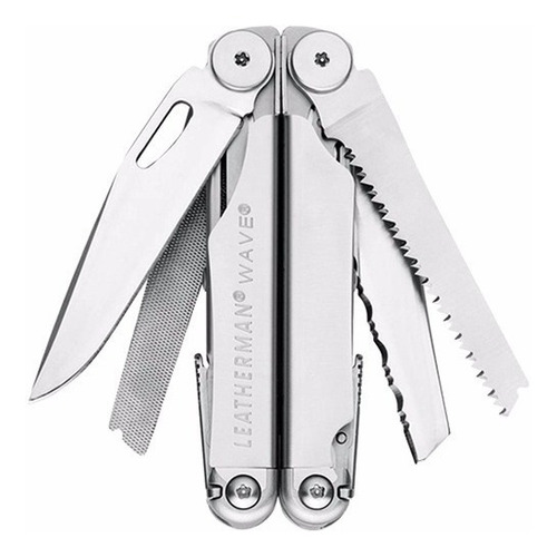 Multiherramienta Wave Leatherman Con Funda De Nylon 830078
