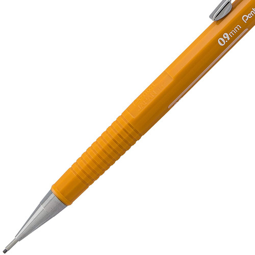 Pentel De Sharp Mechanical Drafting Lápiz, 0,9 Mm, Yellow Ba