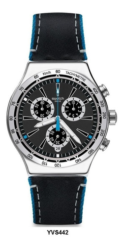 Relógio Swatch Yvs442 - Blue Details