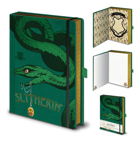 Harry Potter - Slytherin - Libreta Tapa Dura A5 Premium