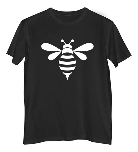 Remera Niño Color  Abeja Logo Minimalista Diseño Ala Bee M2