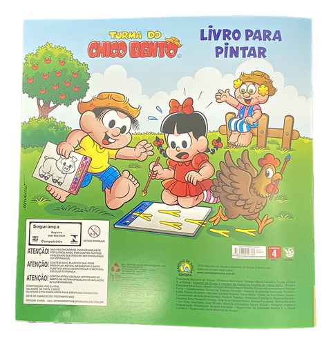 Turma Do Chico Bento Livro Para Pintar Com Aquarela: Não Aplica, De On Line Editora. Possui, Vol. Na. Editorial On Line Editora, Capa Mole, Edição 8 Em Português, 2022