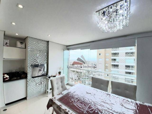 Apartamento Com 3 Dormitórios À Venda, 125 M² Spazzio Club - Vila Santana - Mogi Das Cruzes/sp - Ap0311