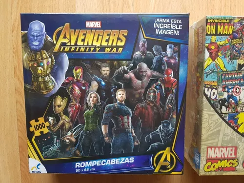 2 Rompecabezas Avengers Infinity Y Marvel 1000 Piezas. | Envío gratis