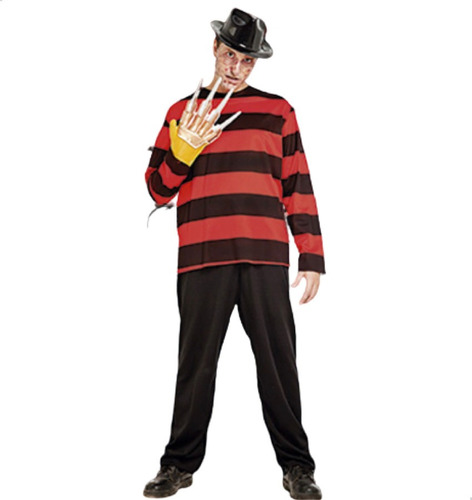Disfraz Freddy Krueger Para Adultos Con Accesorios Halloween