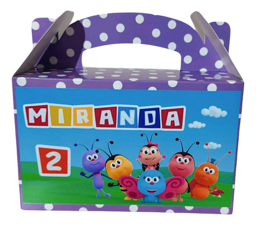 12 Cajas Dulceras Para Cumpleaños Personalizadas