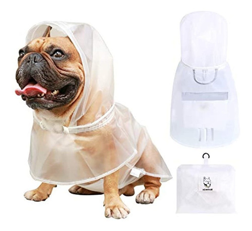 Ichoue Perro Impermeable Chaqueta Impermeable Poncho Sudader