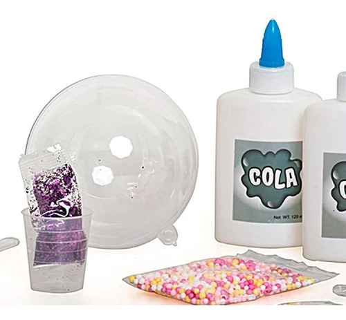 Imagem 2 de 2 de Brinquedo Slime Aquário Unicórnio Dican 5203