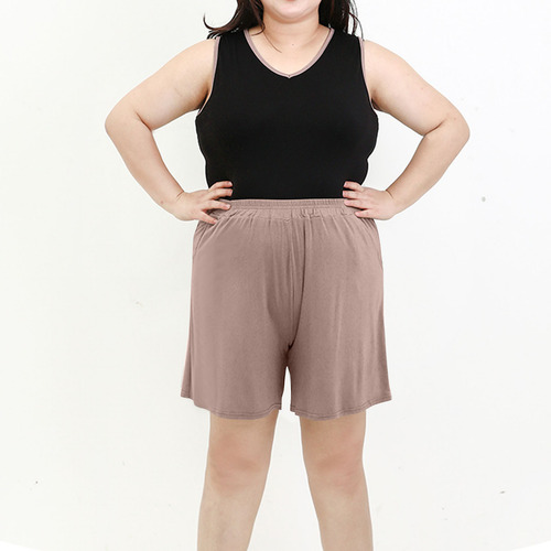 Pantalones Cortos De Verano Con Cintura Elástica Y Cintura D