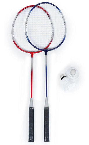 Kit Badminton Hyper Lazer Com 02 Raquetes 02 Petecas