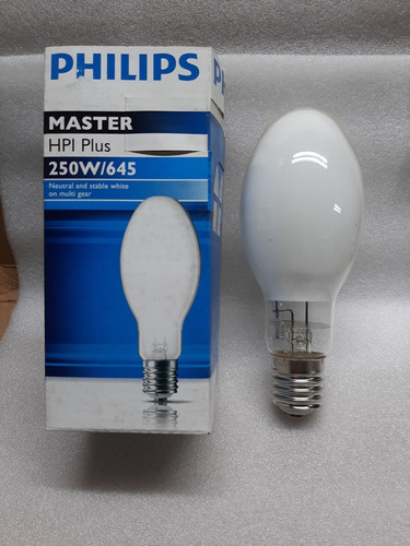 Lámpara Halogenuro Metálico Hpi 250w E40 Philips
