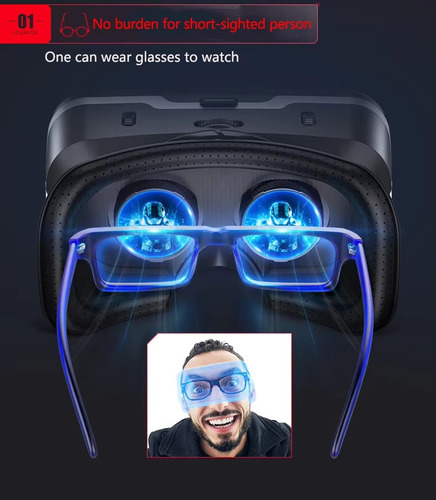 Lentes De Realidad Virtual Shinecon 360° + Control G04ea