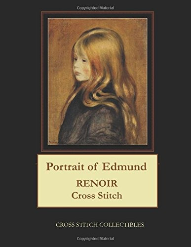 Portrait Of Edmund Renoir Cross Stitch Pattern