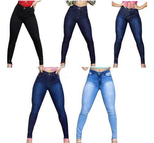 Onde Comprar Calça Jeans Lycra Feminina Cintura Alta SANTO AMARO