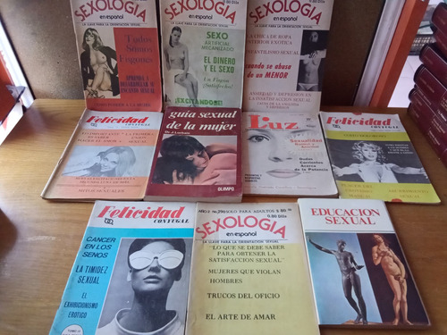 Dos Libros Y 8 Revistas De Sexualidad