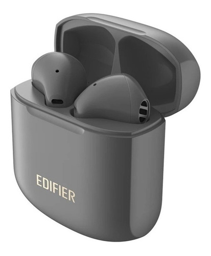 Imagem 1 de 2 de Fone de ouvido in-ear sem fio Edifier TWS200 Plus dark gray