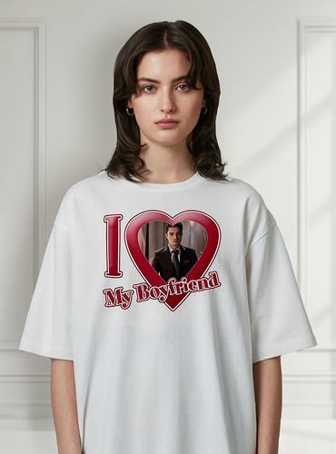 Remera Chuck Bass Boyfriend Gossip Girl Unisex Personalizada