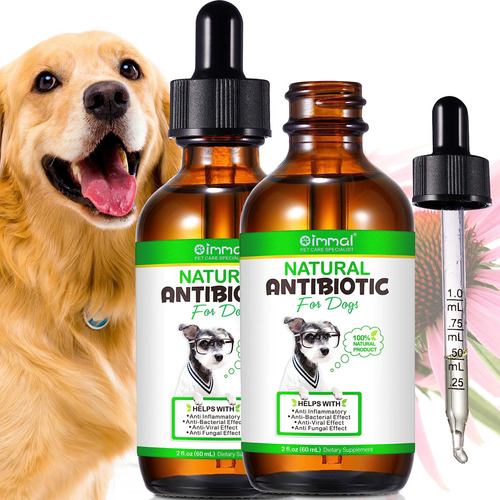 Antibioticos Naturales Para Perros (4.04 Onzas), Suministros