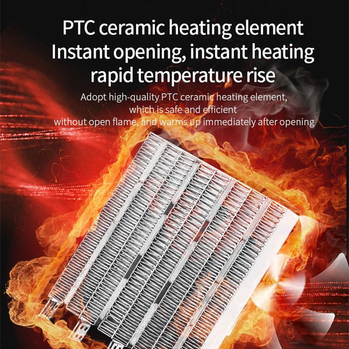 Calentador Portátil Eléctrico Interior Space Heater Con Term